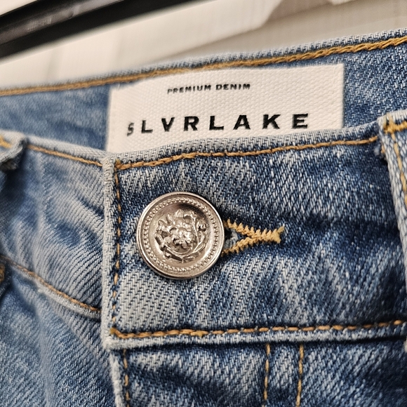 SLVRLAKE High Rise Straight Jeans - Picture 4 of 8